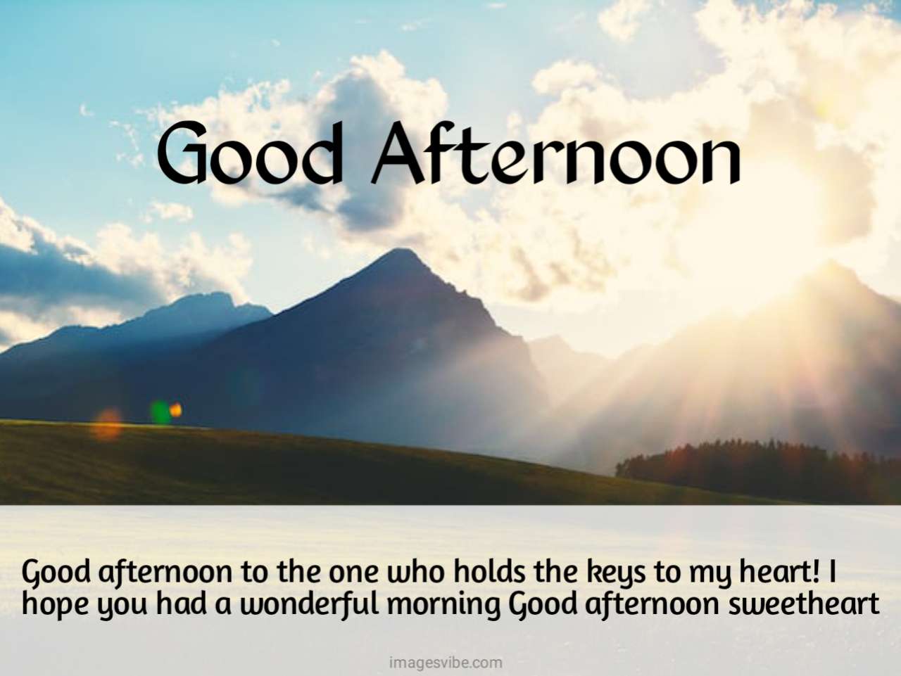 Beautiful Good Afternoon Images With Quotes in 2023 - Images Vibe