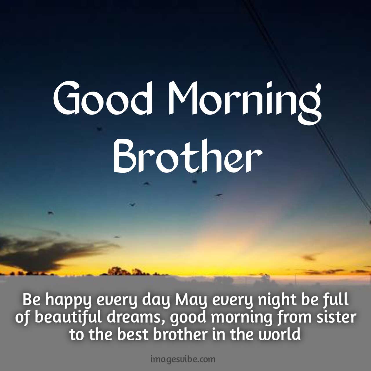 Best 30+ Good Morning Brother Images With Quotes & Messages ...