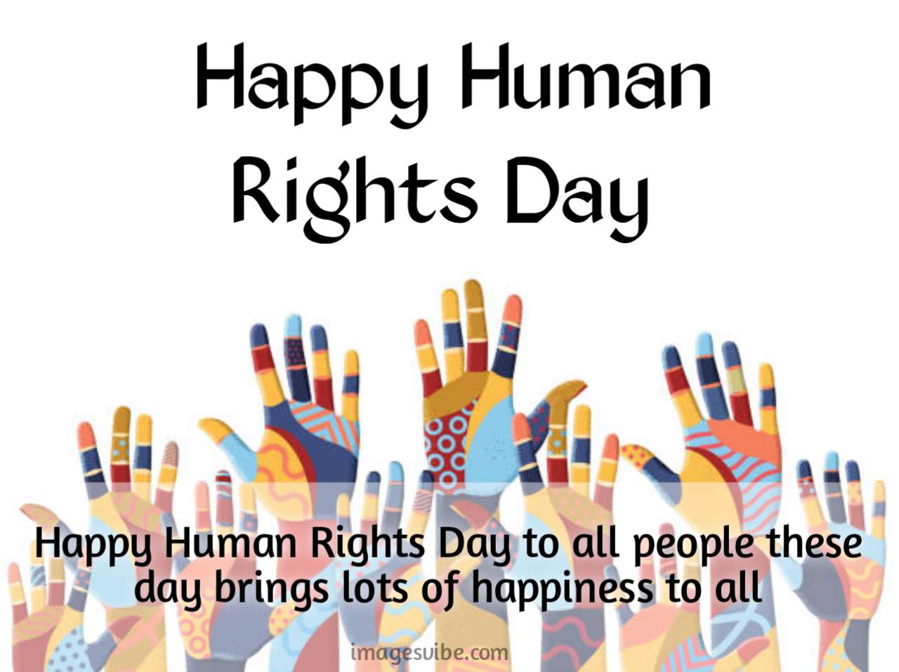 Best 30+ Happy Human Rights Day Images With Quotes in 2024 Images Vibe