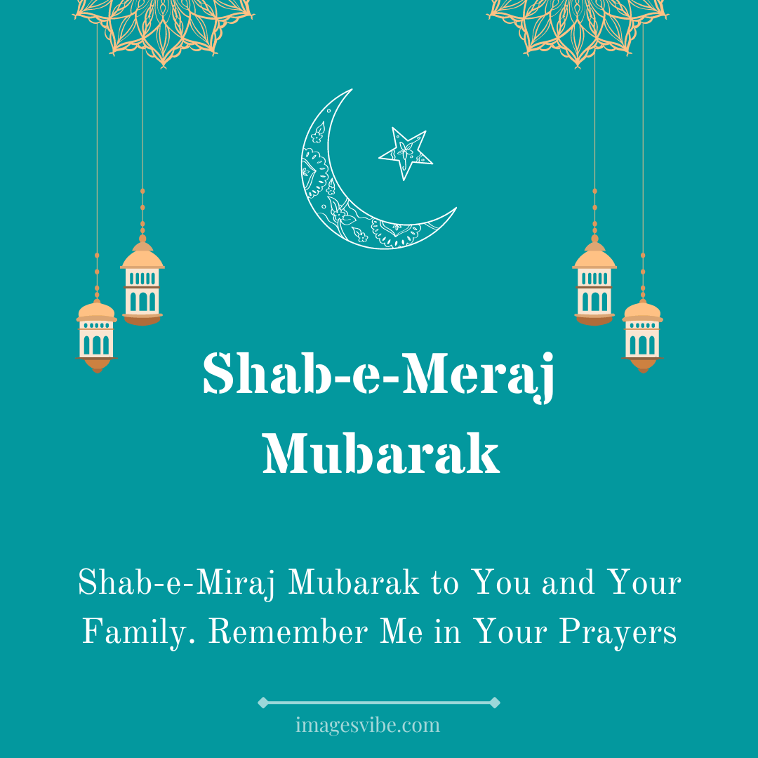 Best 30+ Happy Shab E Meraj Images & wishes in 2023 - Images Vibe