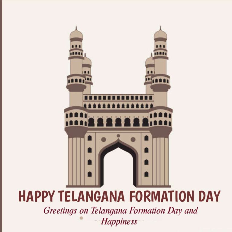 Happy Telangana Formation Day 2024 Wishes Quotes & Images Messages