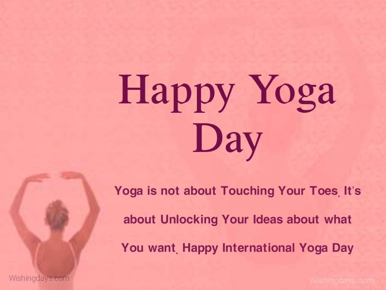 Happy International Yoga Day 2024 Wishes Quotes & Images Messages